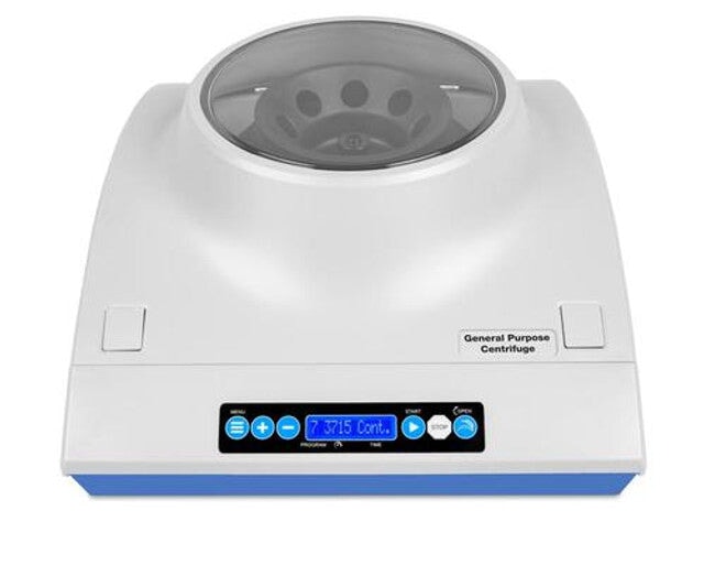 Heathrow Scientific 120964 General Purpose Centrifuge Digital, Grey /Blue, 100-240 VAC