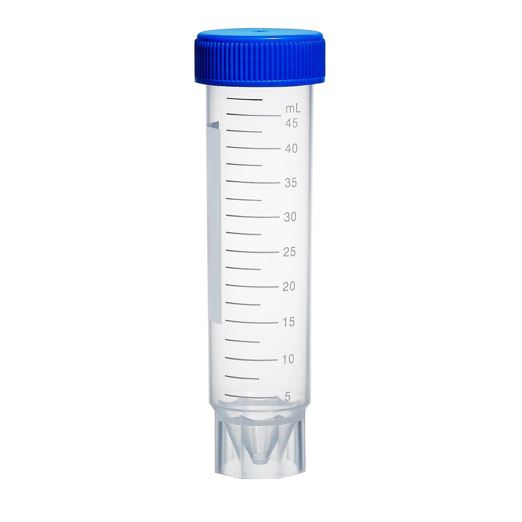 MTC Bio C2608 Centrifuge Tube, conical, PP, sterile, flat screw cap,20 eco-plastic rack of 25 tubes, 50mL, 500/cs