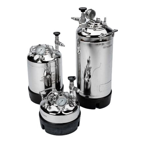 PALL 97132 Stainless steel pressure vessel, 3.78 L, 1 Gallon Capacity, 1/pk