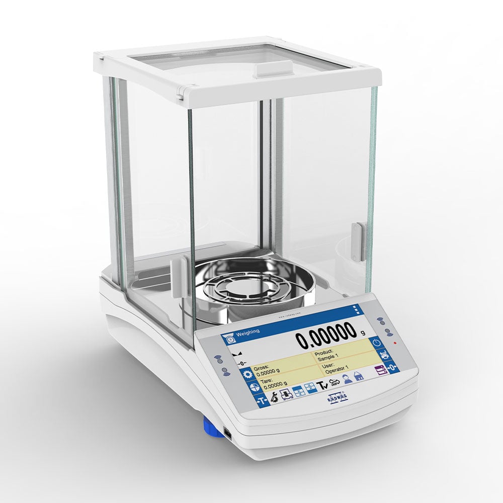 Radwag AS 62.X7 Analytical Balance, 62 g x 0.01 mg