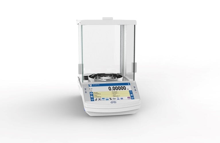 Radwag AS 60/220.X7 Analytical Balance, 60/220 g x 0.0/0.1 mg