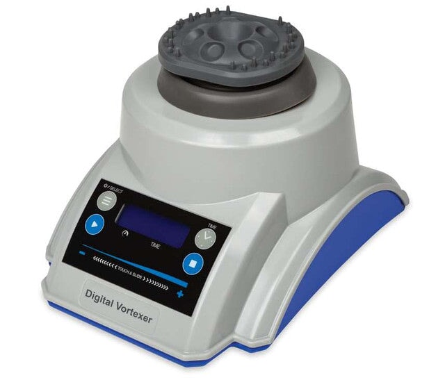 Heathrow Scientific 120806 Digital Vortexer, Grey / Blue, 100-240 VAC