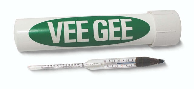 Heathrow Scientific 66CS-13 Hydrometer Case, Standard Case, PVC, 343mm / 13.5 in length, 1/pk