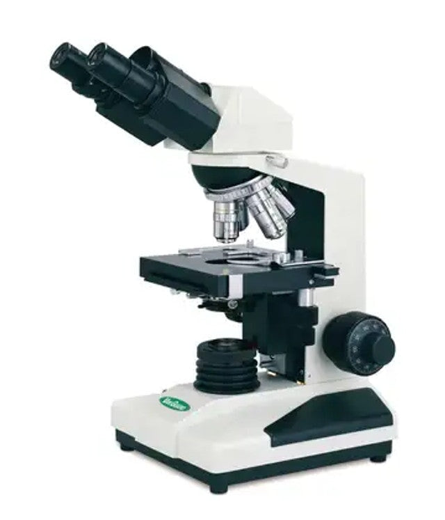 Heathrow Scientific 1220CM Compound Microscope, Binocular, Brightfield, 4X/10X/40X/100X, Achromatic