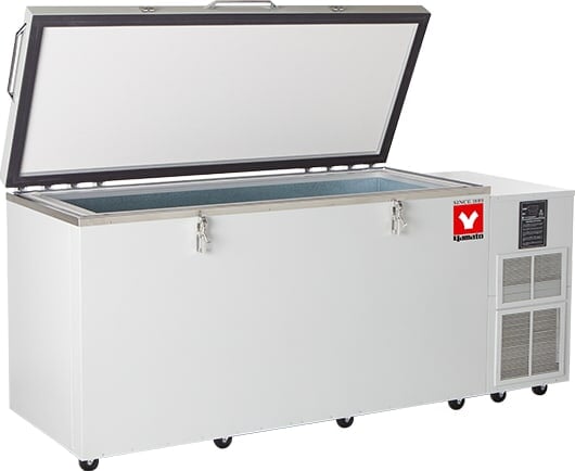 Yamato ULF-901CP Platinum Chest Style Ultra Low Freezer -40ºC TO -80ºC, 27 CU.FT., Manual Defrost, 115V