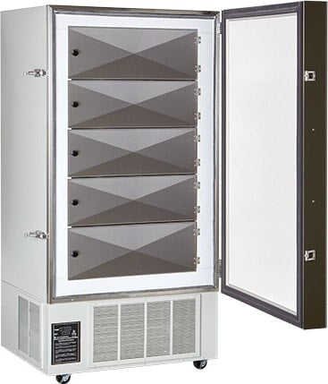 Yamato LTF-601U Upright Style Low Temperature Freezer 0ºC to -40ºC, 22 cu.ft., Manual Defrost