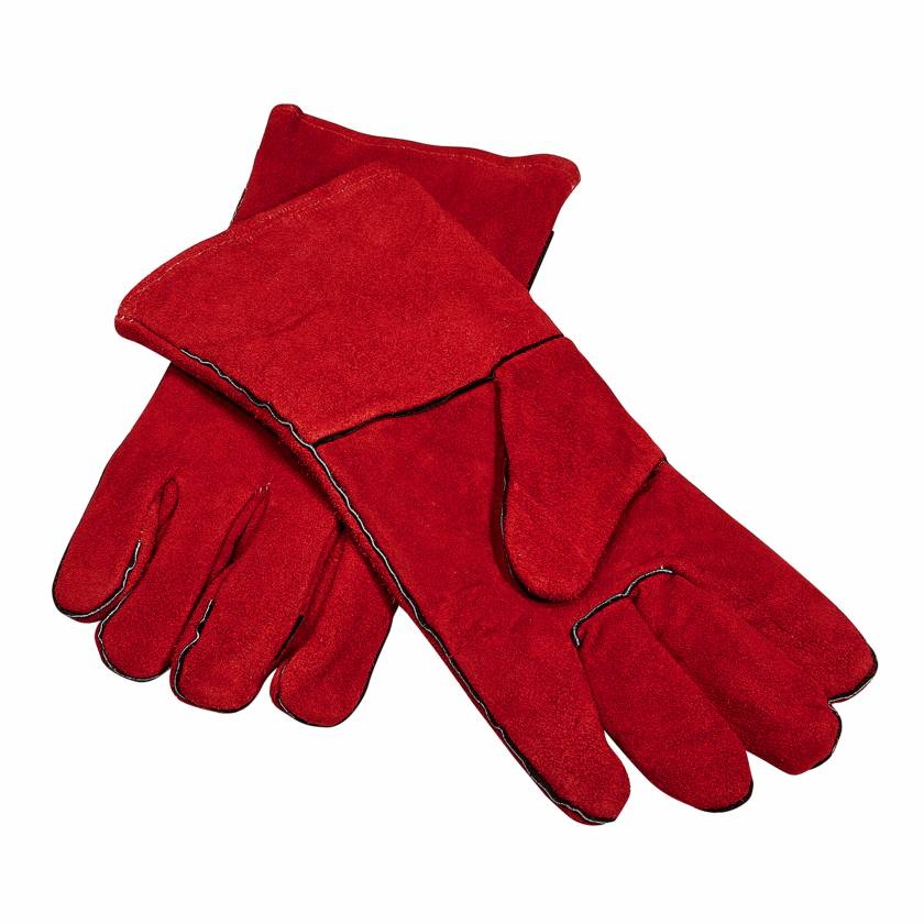 MTC Bio A8095 HotGuard™ Autoclave Safety Gloves, resistant to 260°C (500°F), 14 x 7in (36 x 18cm), red