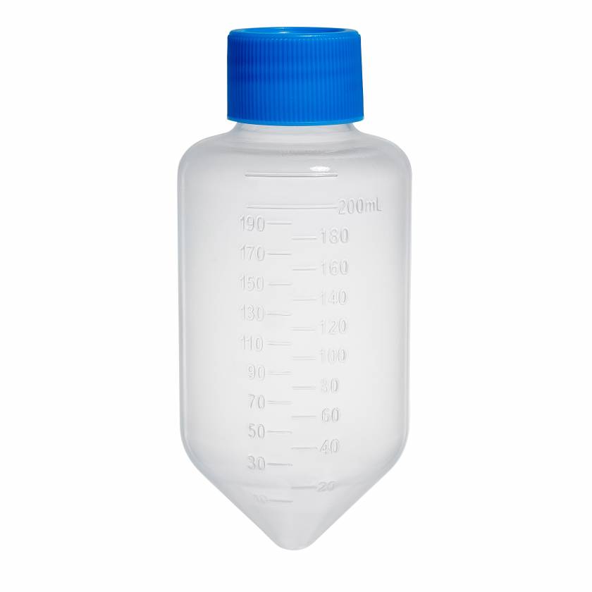 MTC Bio C0225 Centrifuge Tube, 225mL, PP, sterile, with screw-cap, 5 per bag, 17 bags per case, 85/cs