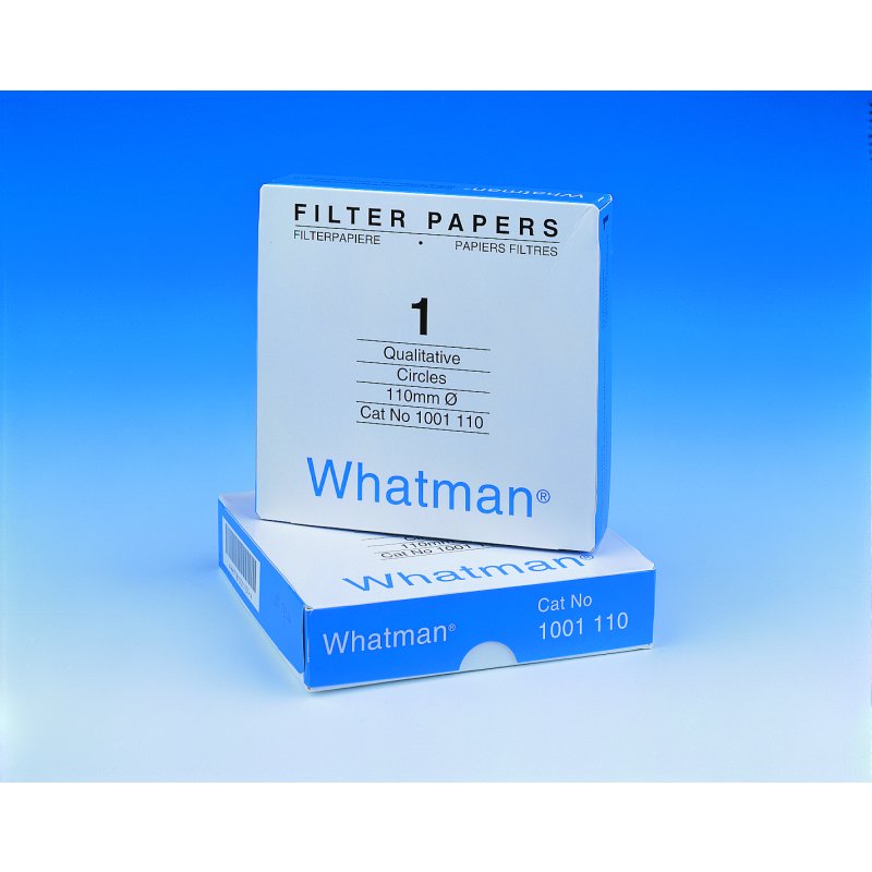 Whatman 1001-082 Qualitative Filter Paper Standard Grade 1, 82 mm Circles, 100 Pk