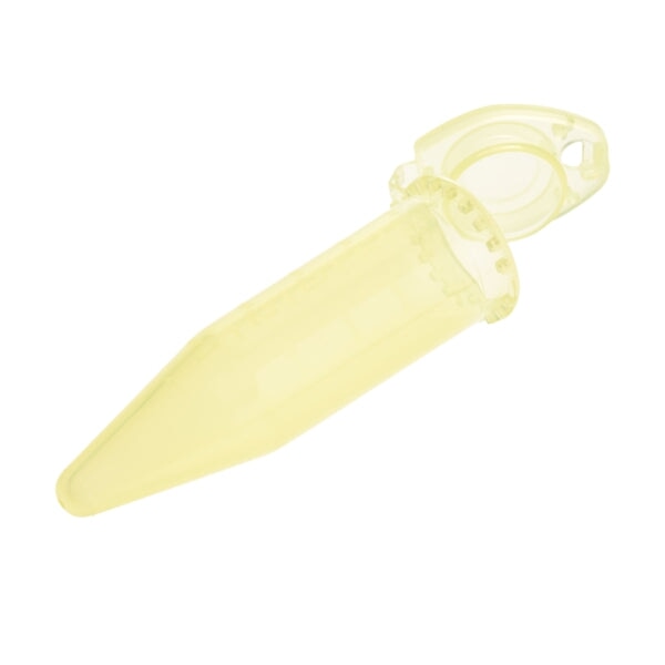 Celltreat 229445Y Macro Centrifuge Tube 5mL, Snap-Pop, Yellow, Non-sterile, 100/pk