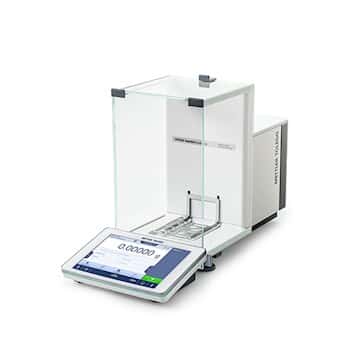 Mettler Toledo XPR104DUE Analytical Balance, Internal Calibration, SmartPan Hanging Weigh Pan, 120/81 g x 1/0.1 mg