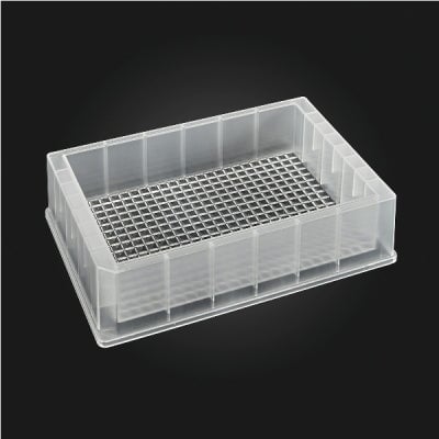 MTC BioD3390-38 OptiWell™ Reservoir, 185mL, 384 Channel, PP, 31.4mm height, 10 bags of 5 pieces, 50 / CS