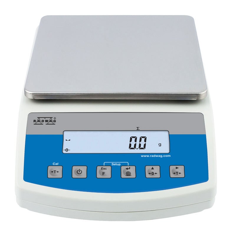 Radwag WLC 1/A2 with 4IN/4OUT Module Precision Balance, 1000 g x 0.01 g