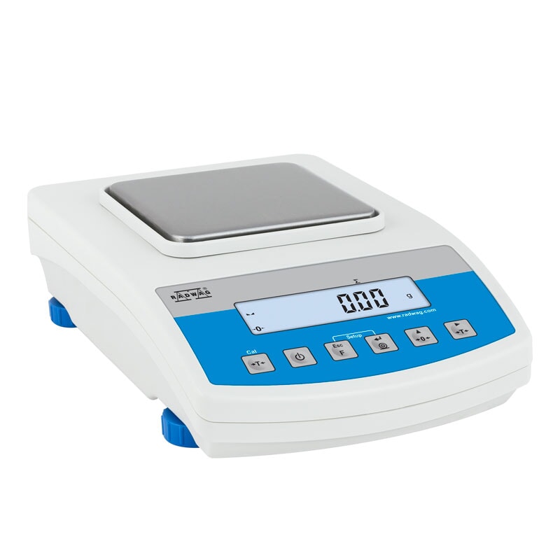 Radwag WLC 0.6/A1/C/2 with 4IN/4OUT Module Precision Balance, 600 g x 0.01 g