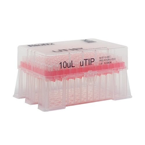 Biotix 63300055 Universal Pipette Tips 0.1-10 μL Racked, 10 racks of 96/pack (Rainin Alternative)