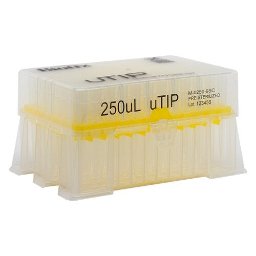 Biotix 63300058 Universal Pipette Tips 20-250 μL Racked, 10 racks of 96/pack (Rainin Alternative)