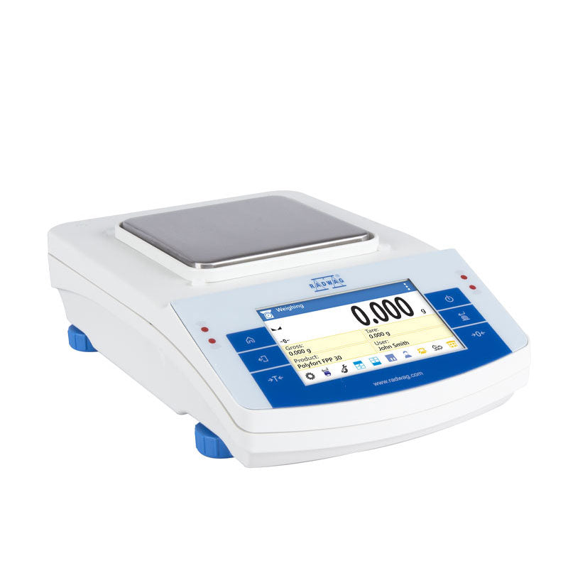 Radwag PS 8100.R2.M NTEP Precision balance, 8100 g X 0.01g