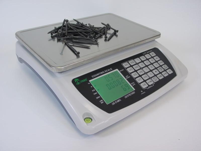 Large Counting Scale Series (LCT) LCT 3 Large Counting Scale – 3 lbs x  0.0001 lbs – Rechargeable